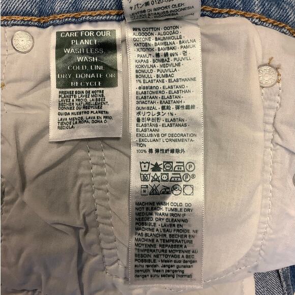 Levis Women 27 Dance Around Ribcage Straight Ankle Jeans High Rise Denim OS38-19 - Picture 8 of 8